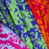 EXCLUSIVE 90% Linen 10% Silk – 'Floral Hero' | Magenta & Persimmon Orange